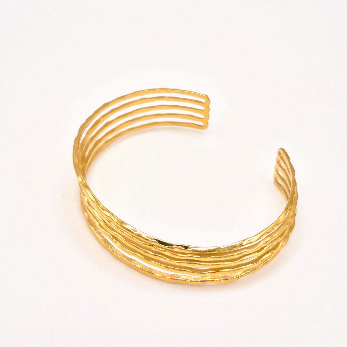 Pulsera Olas de Oro