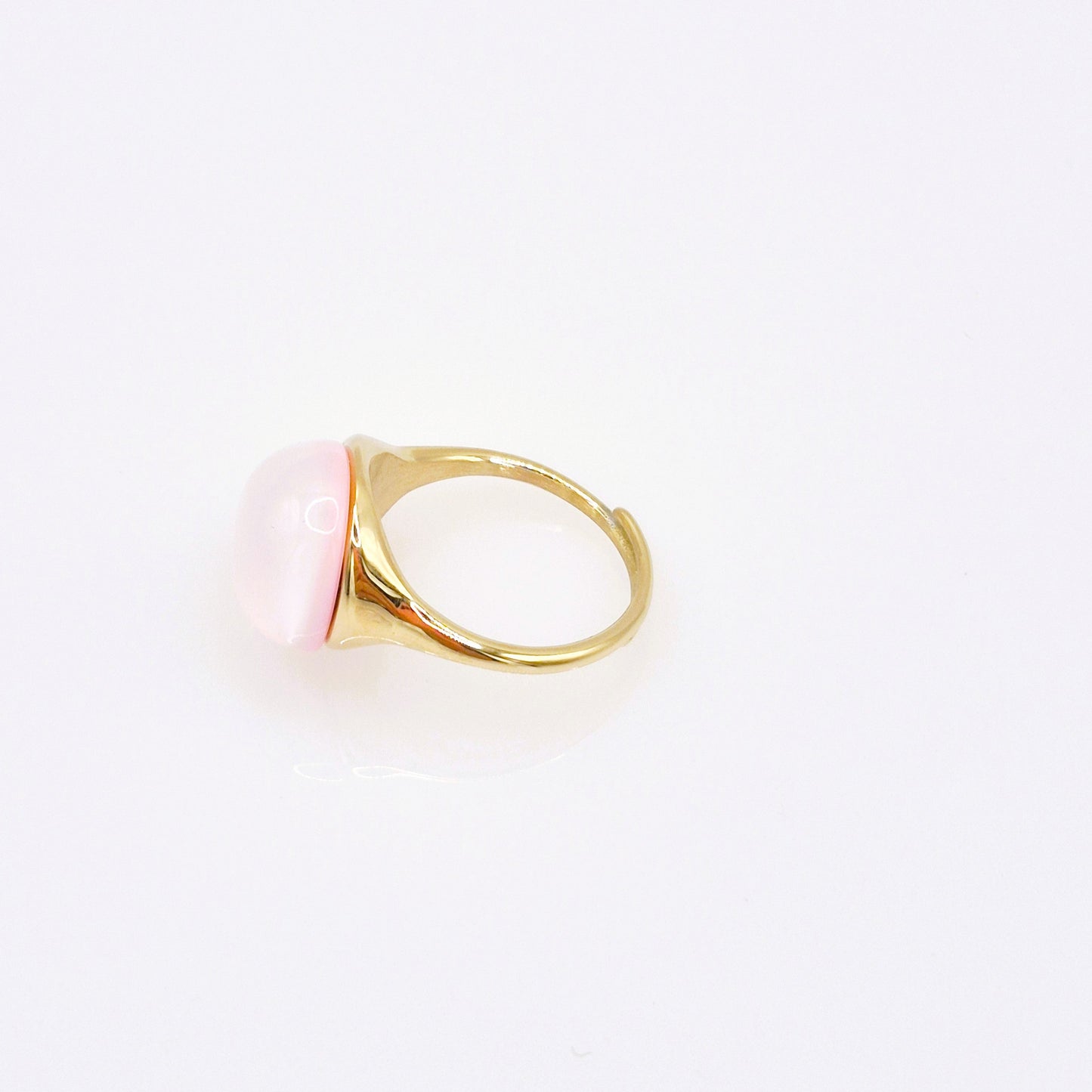 Anillo Beso Rosa
