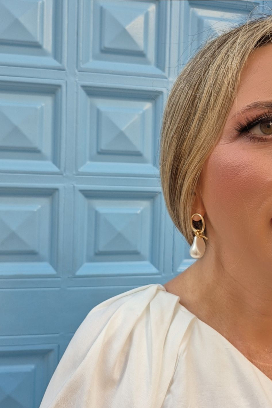 Pendientes Perla Marina