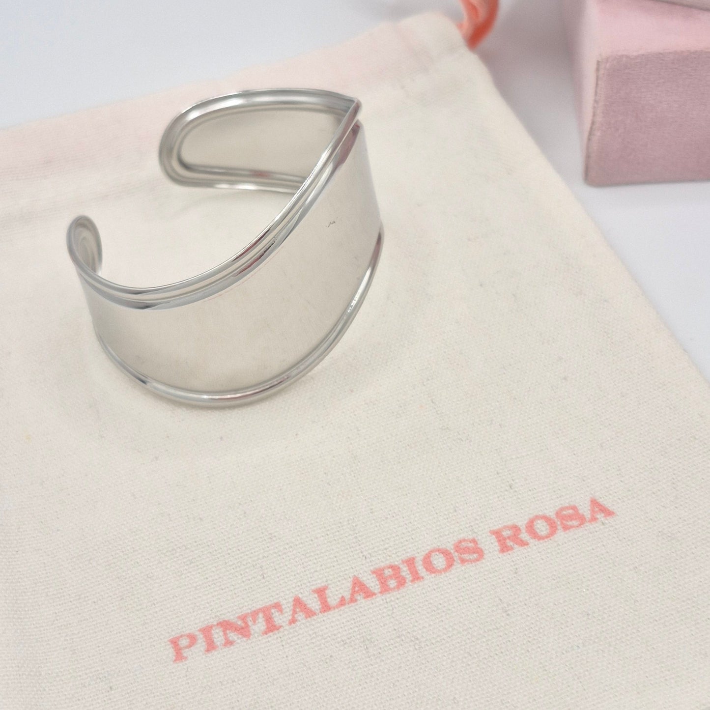 Brazalete Alba Plateado