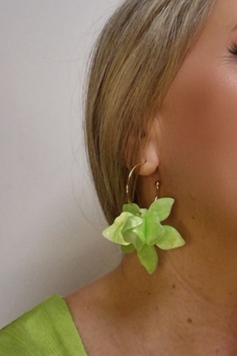 Pendientes Flor Lima