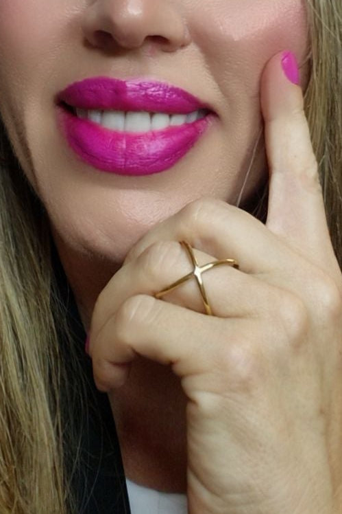 Anillo Doble Línea