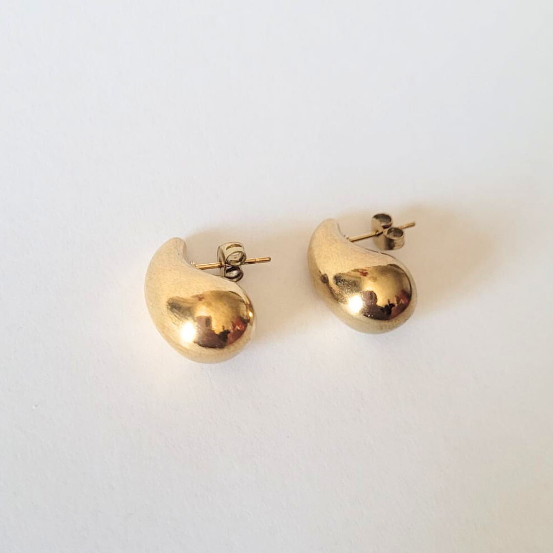 Pendientes Gota Dorada