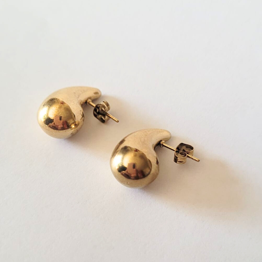 Pendientes Gota Dorada