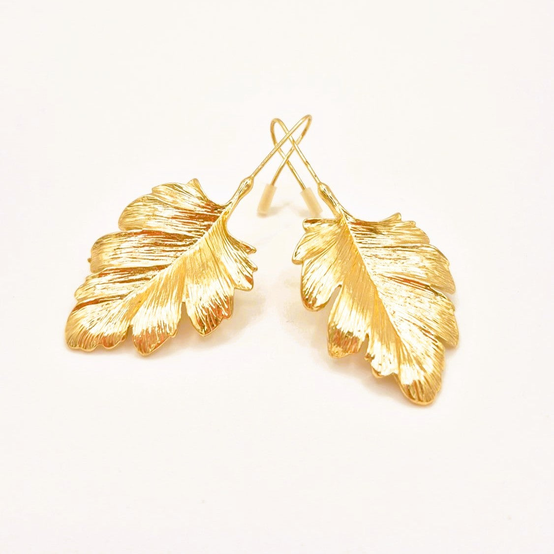 Pendientes Hojas de Fresa