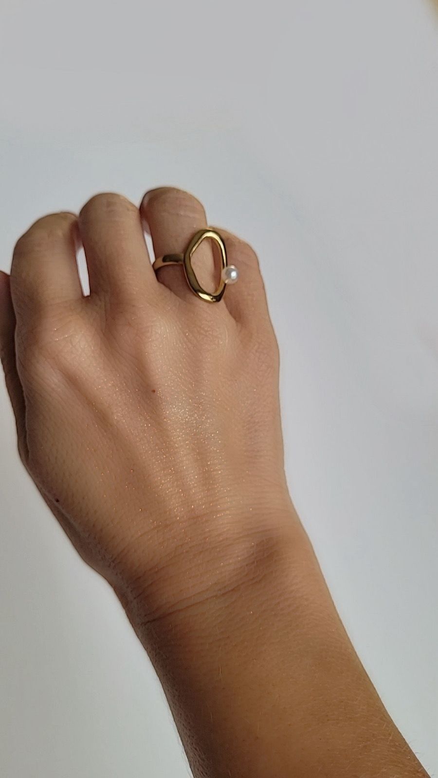 Anillo Perla Libre