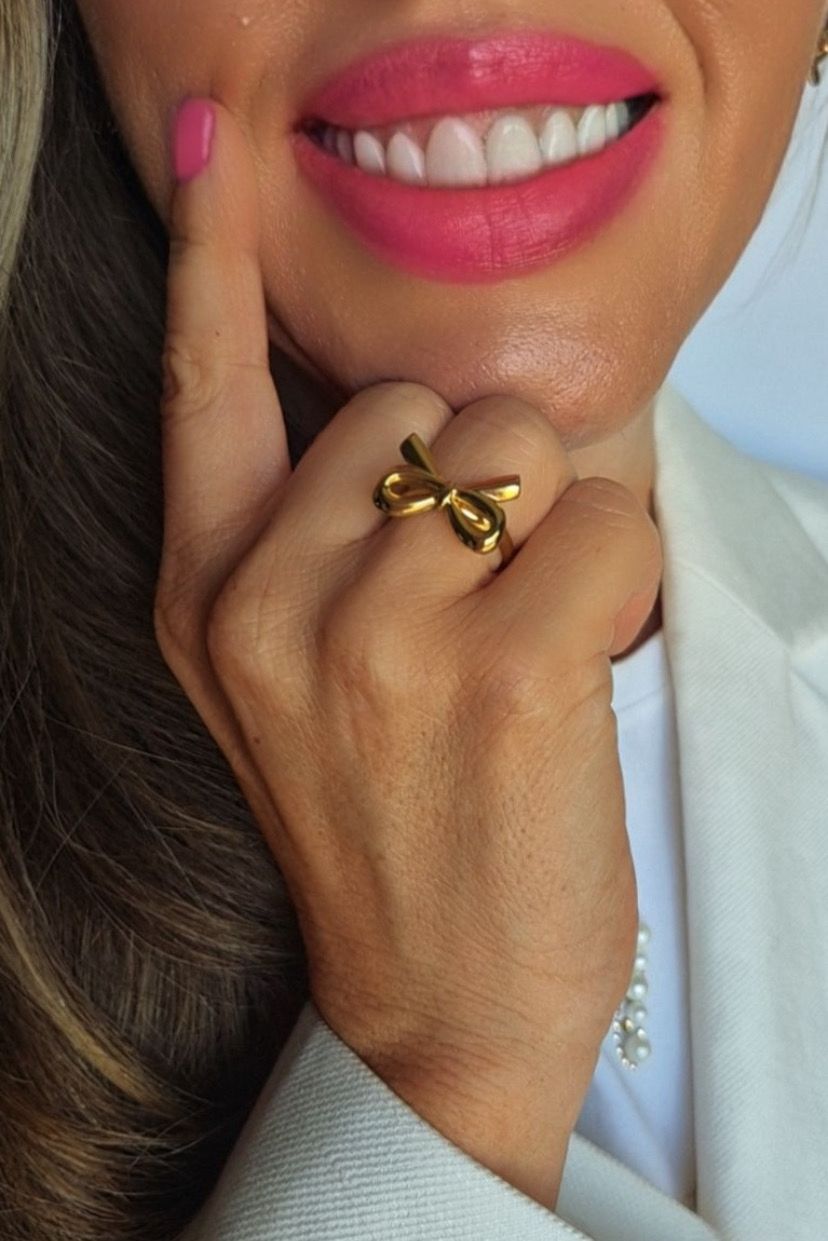 Anillo Lazo Dorado