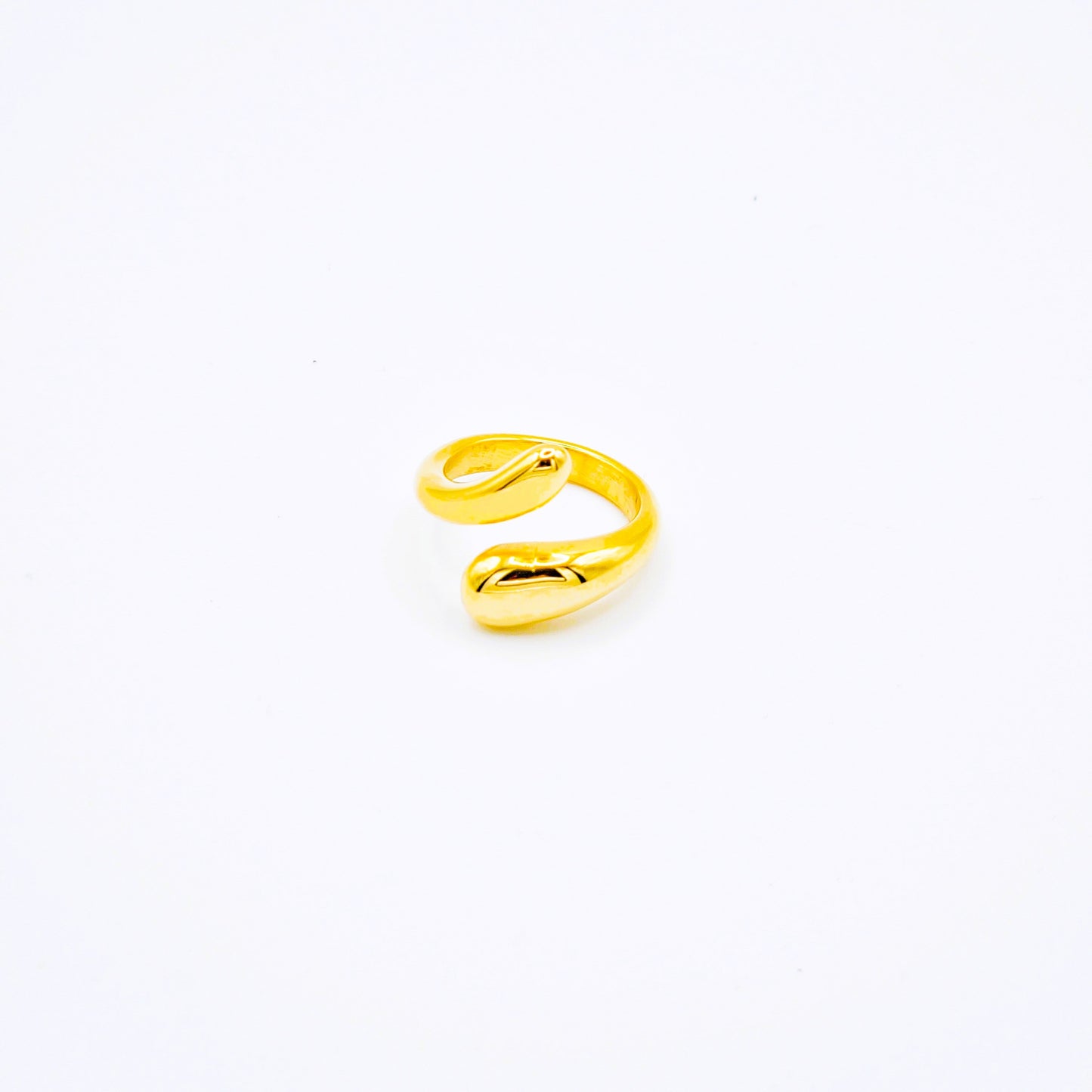 Anillo Ola Dorada