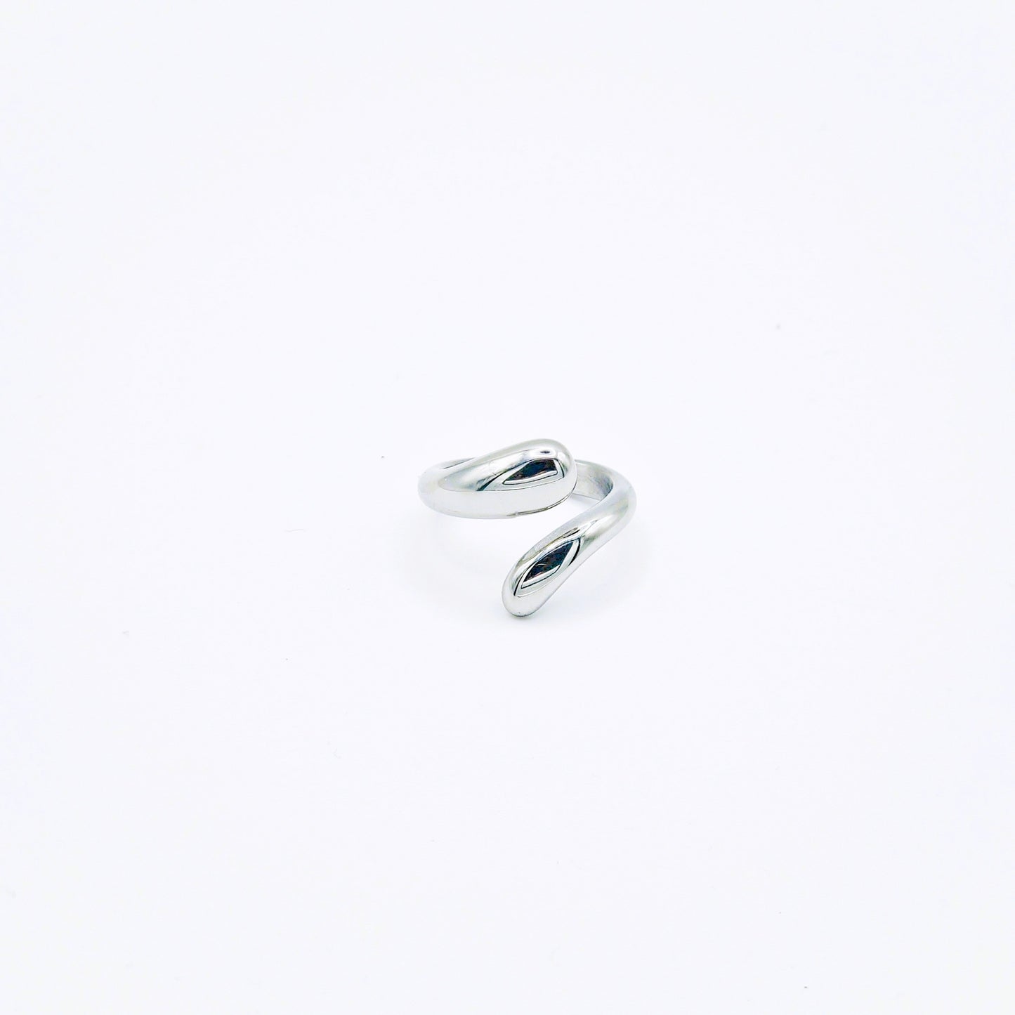 Anillo Ola Plateado