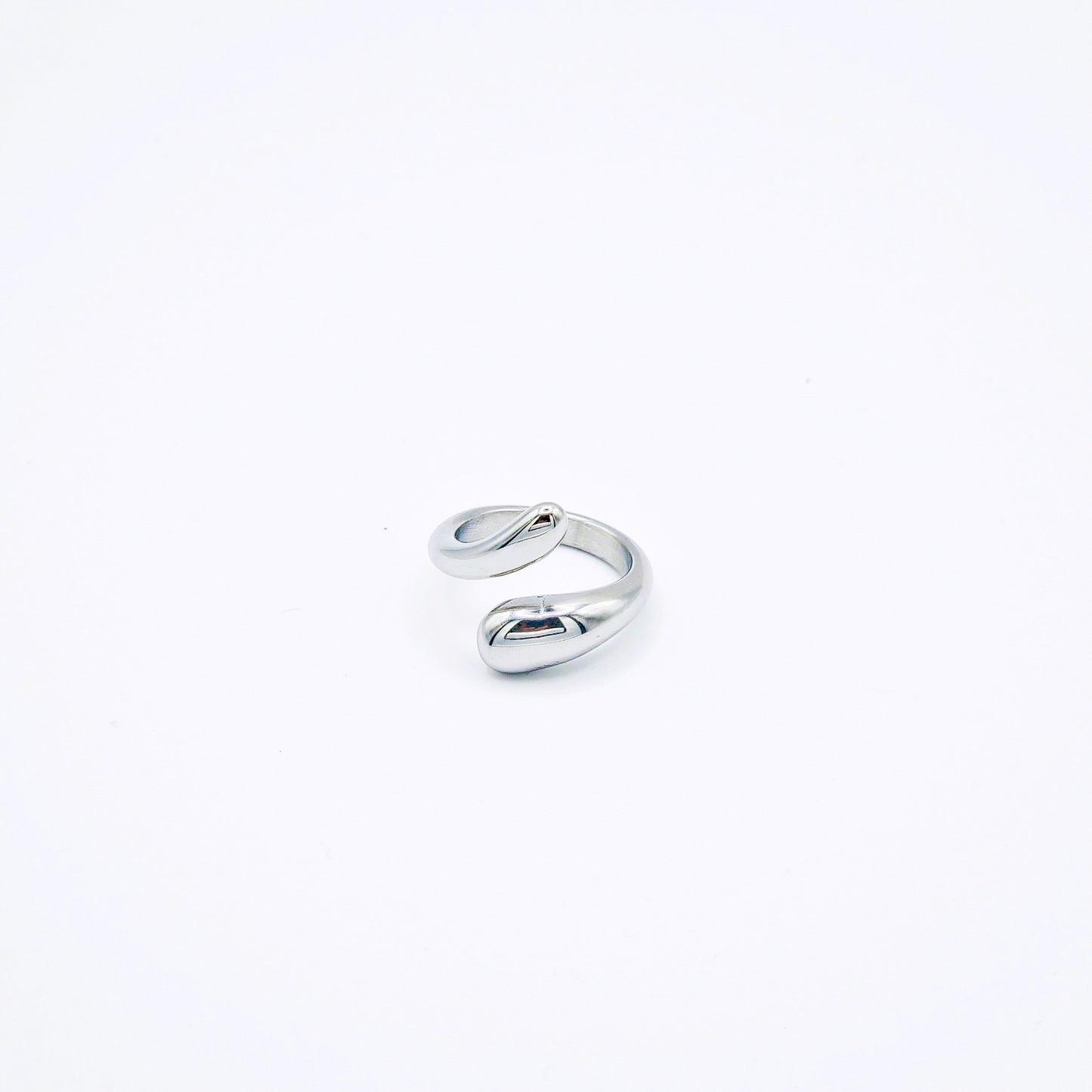 Anillo Ola Plateado