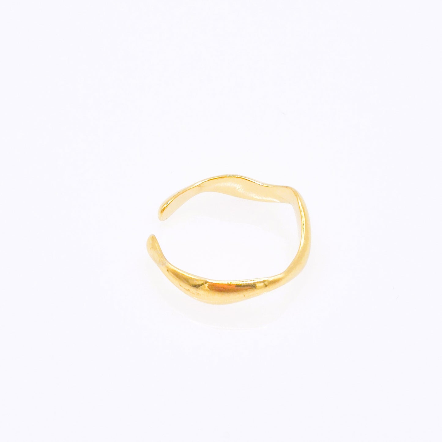 Anillo Olas Doradas