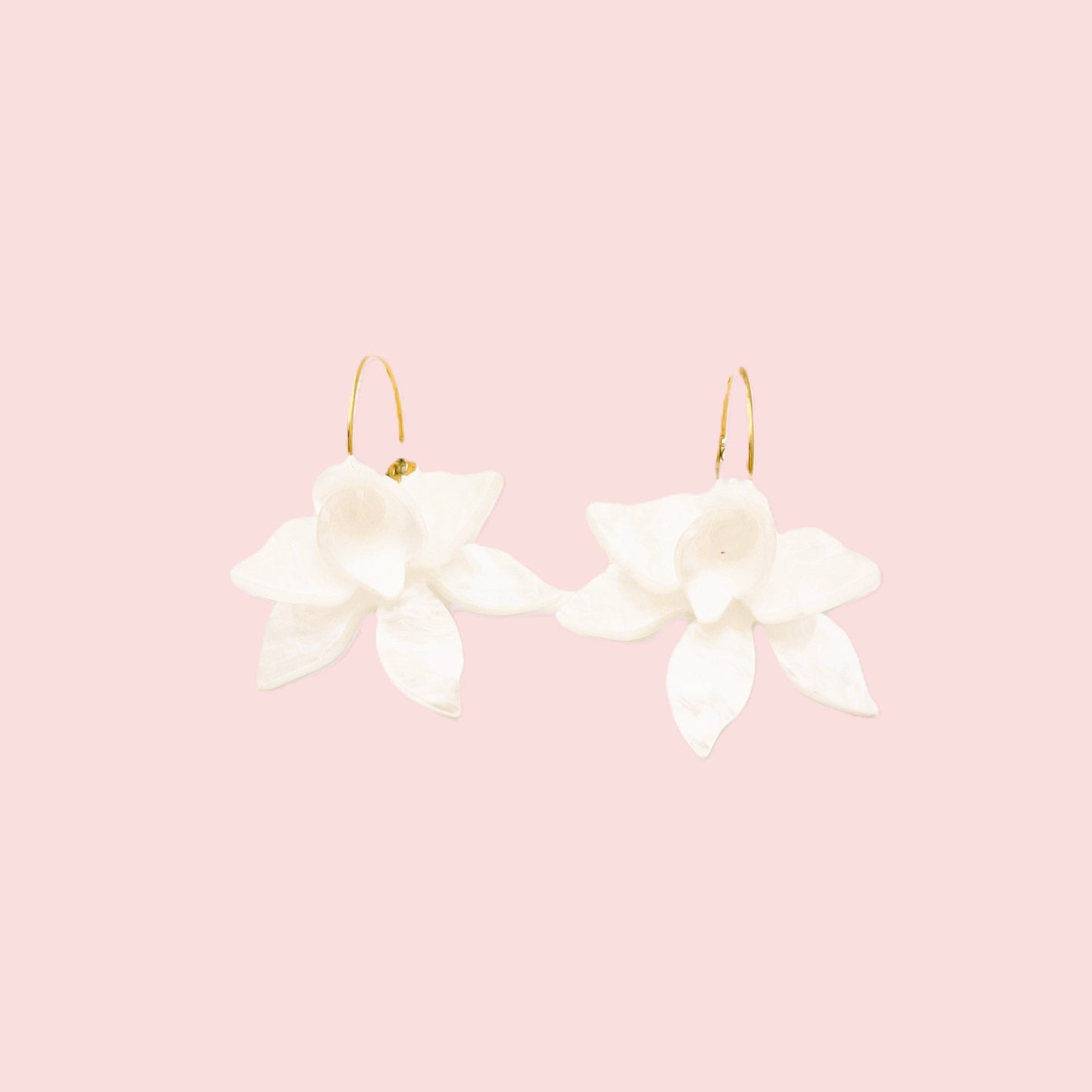 Pendientes Blanca Flor