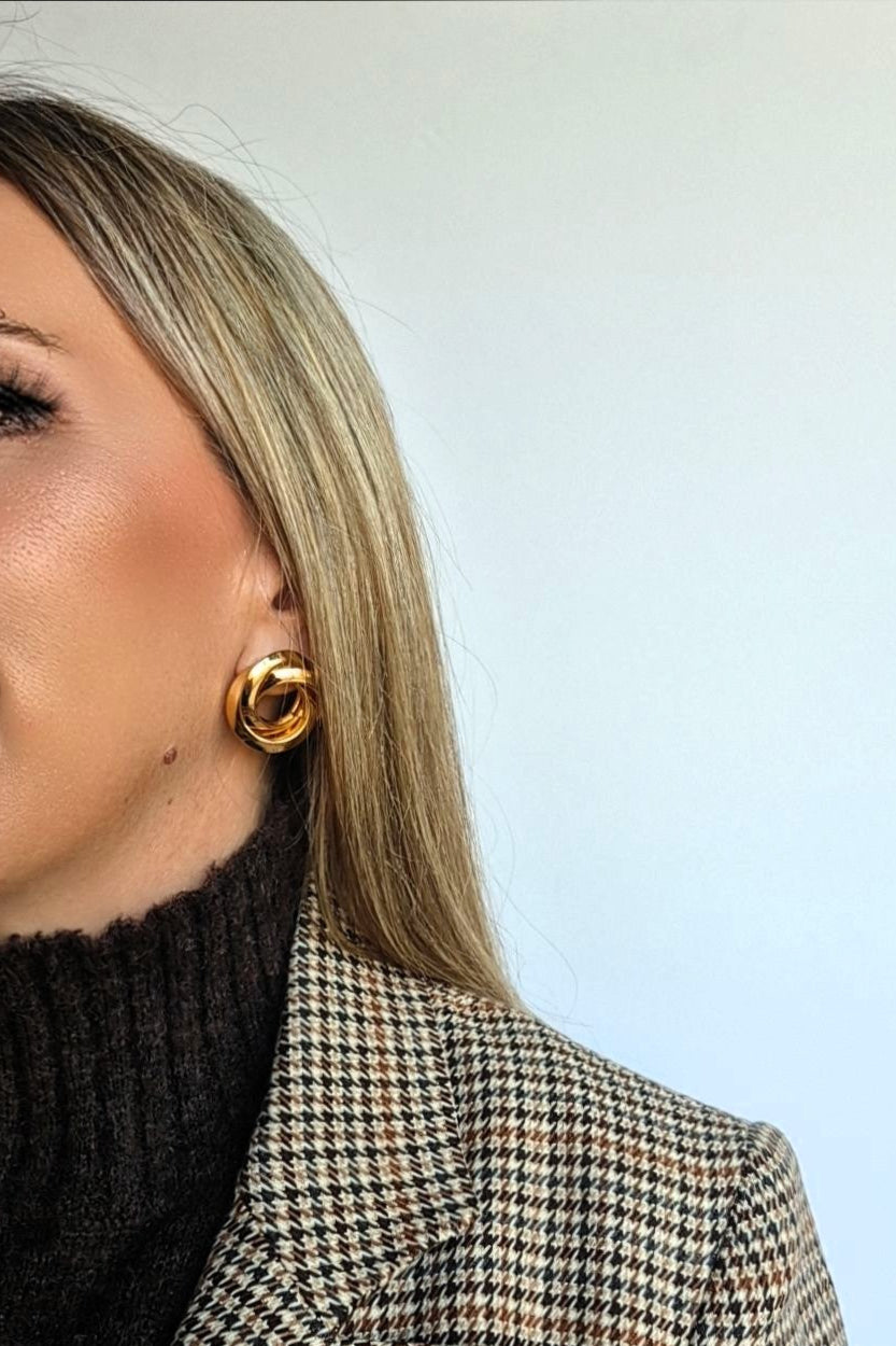 Pendientes Nudo de Oro