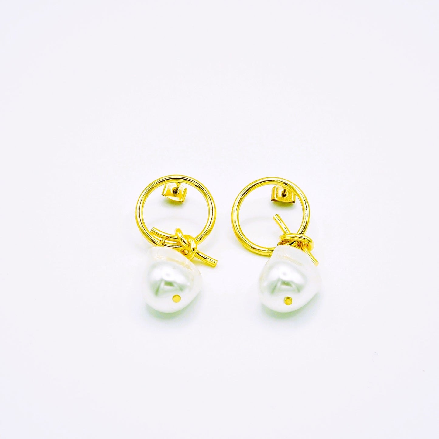 Pendientes Perla Marina