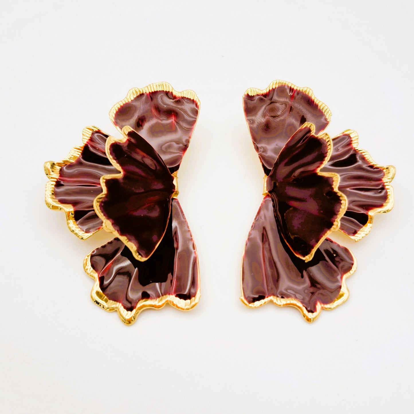 Pendientes Clavel Carmesí