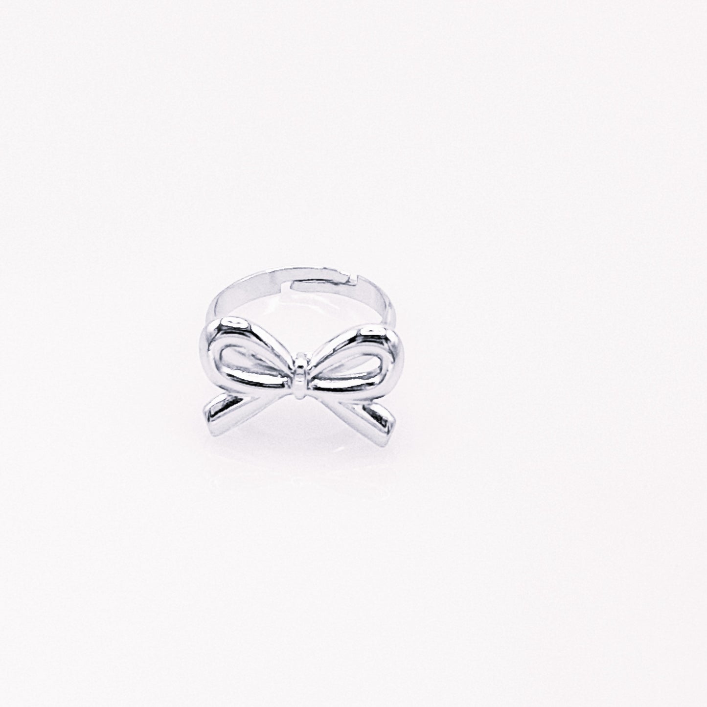 Anillo Lazo Plateado