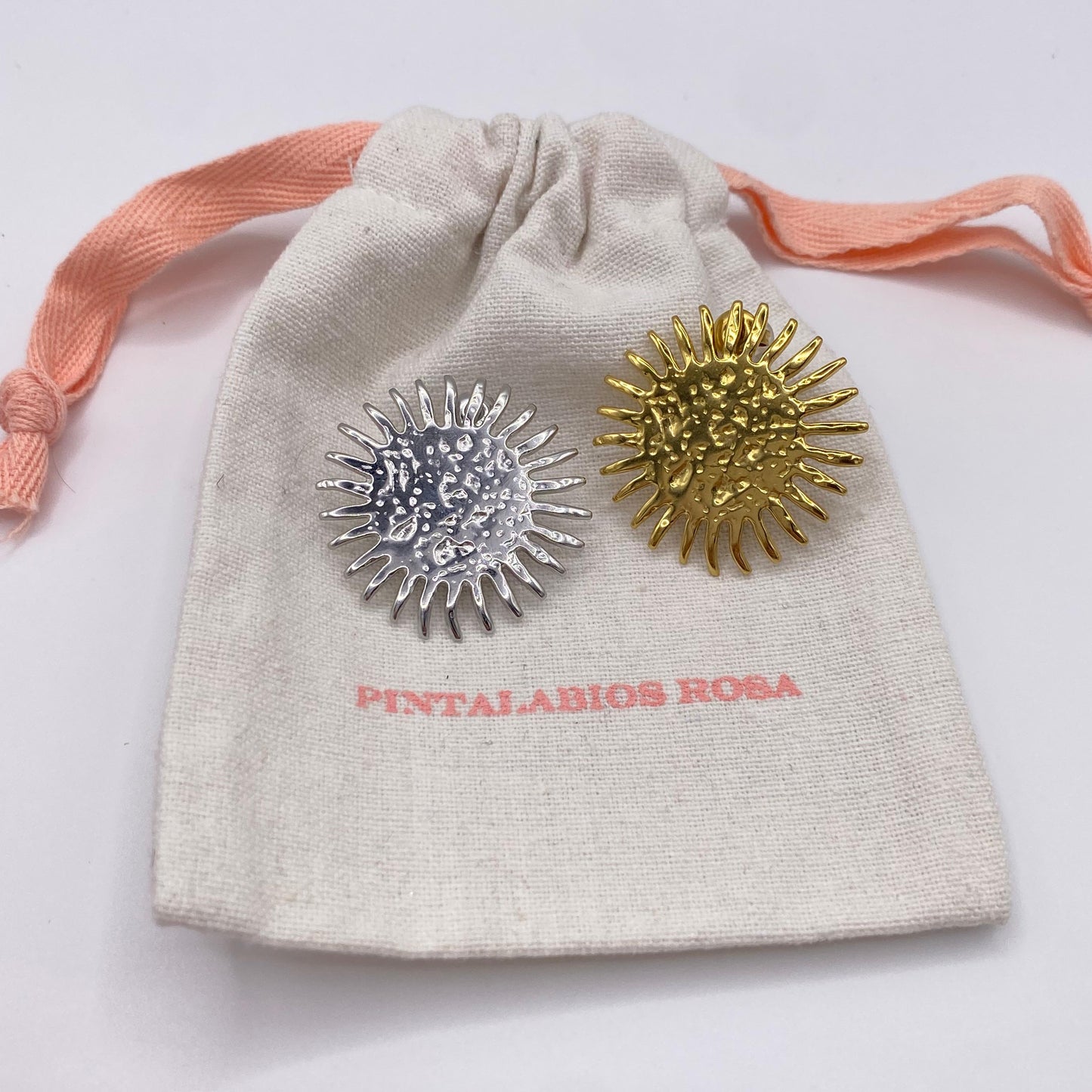 Pendientes Sol Carla Dorados
