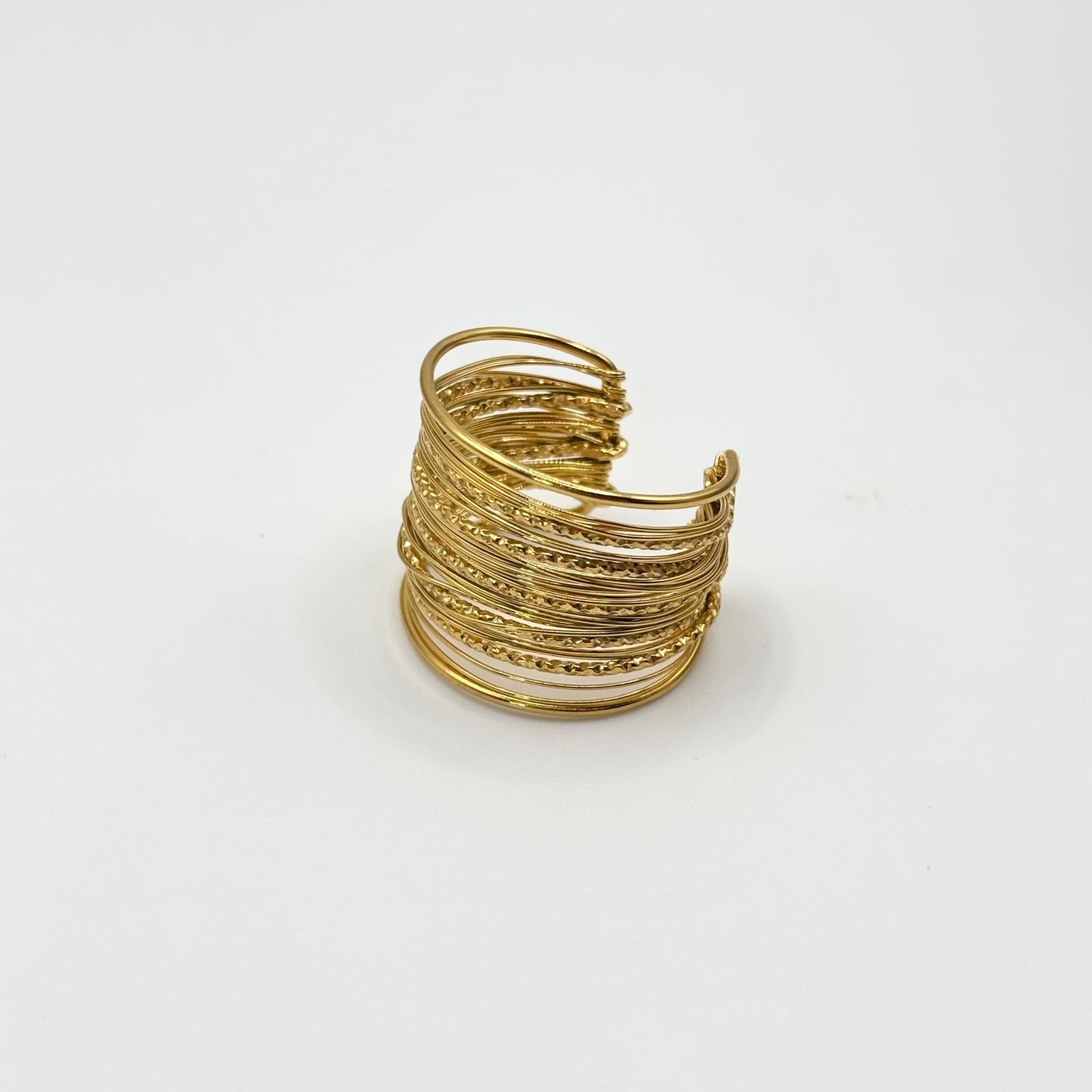 Anillo Hilos de Oro