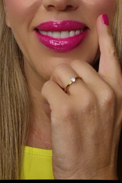 Anillo Brillo Sutil
