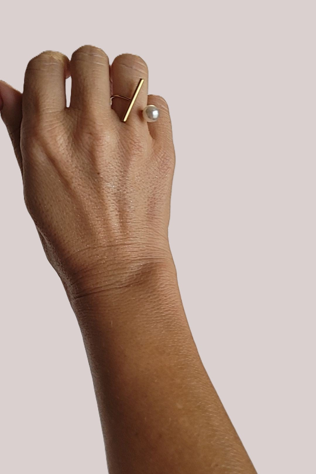 Anillo Linea y Perla
