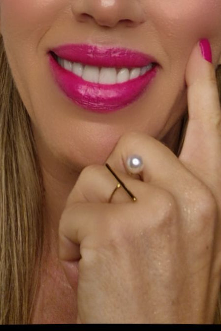 Anillo Linea y Perla