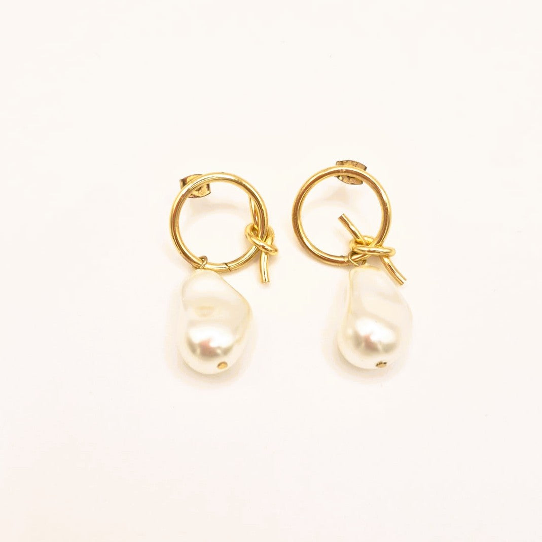 Pendientes Perla Marina