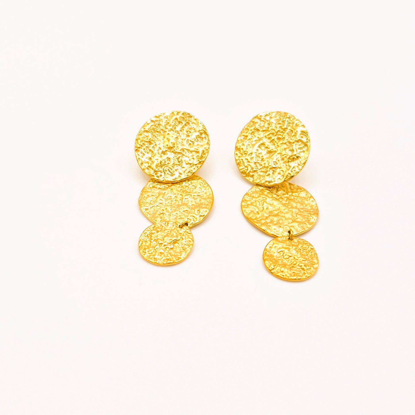 Pendientes Lunas Doradas