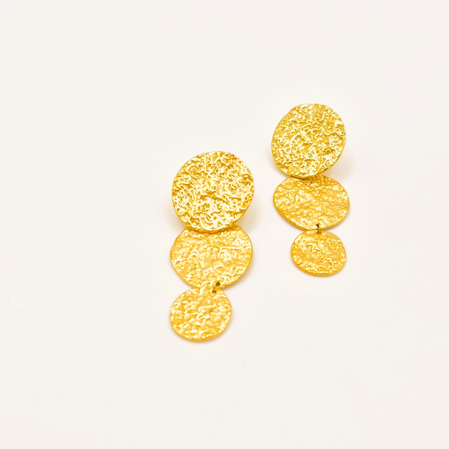 Pendientes Lunas Doradas