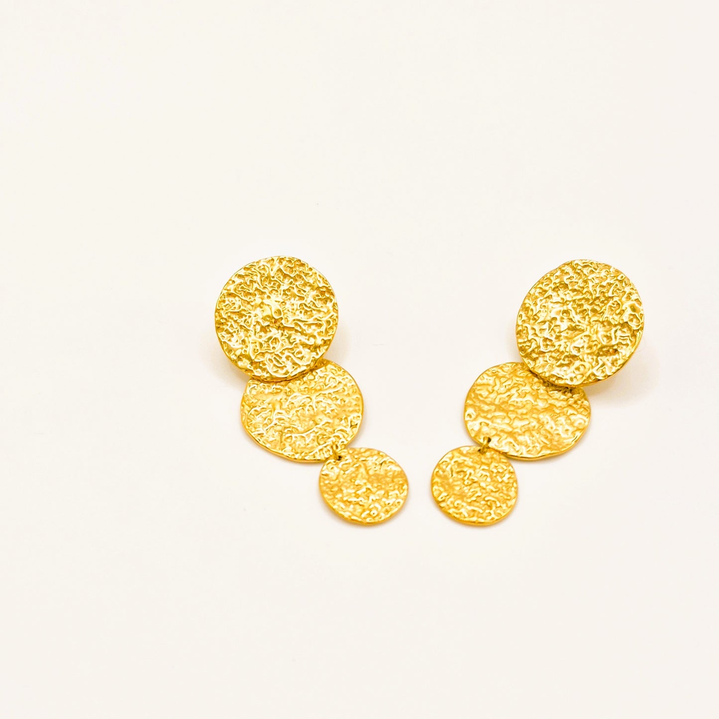 Pendientes Lunas Doradas