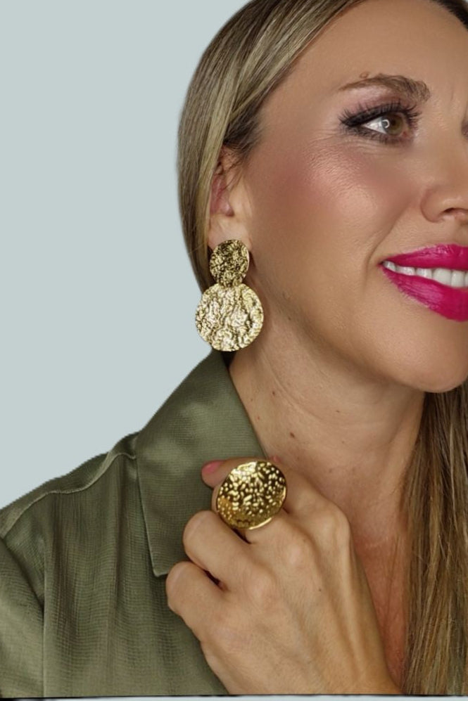 Pendientes Sol de Oro