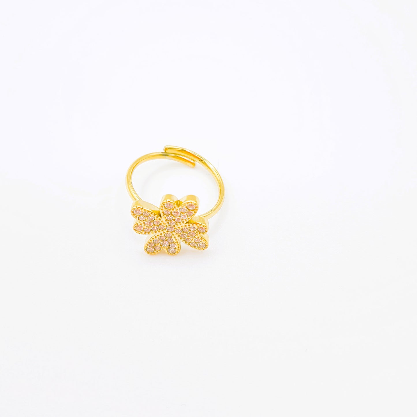 Anillo Trébol Oro