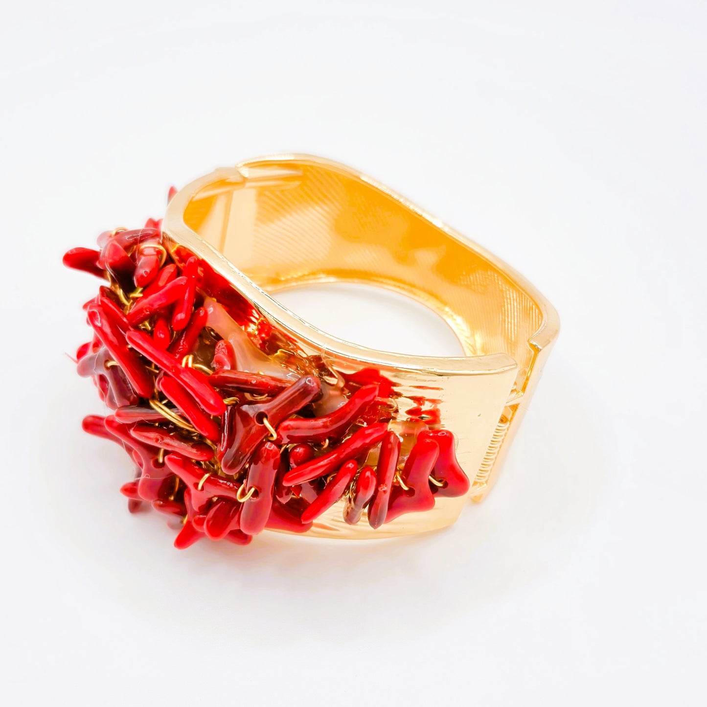 Brazalete Coral Rojo