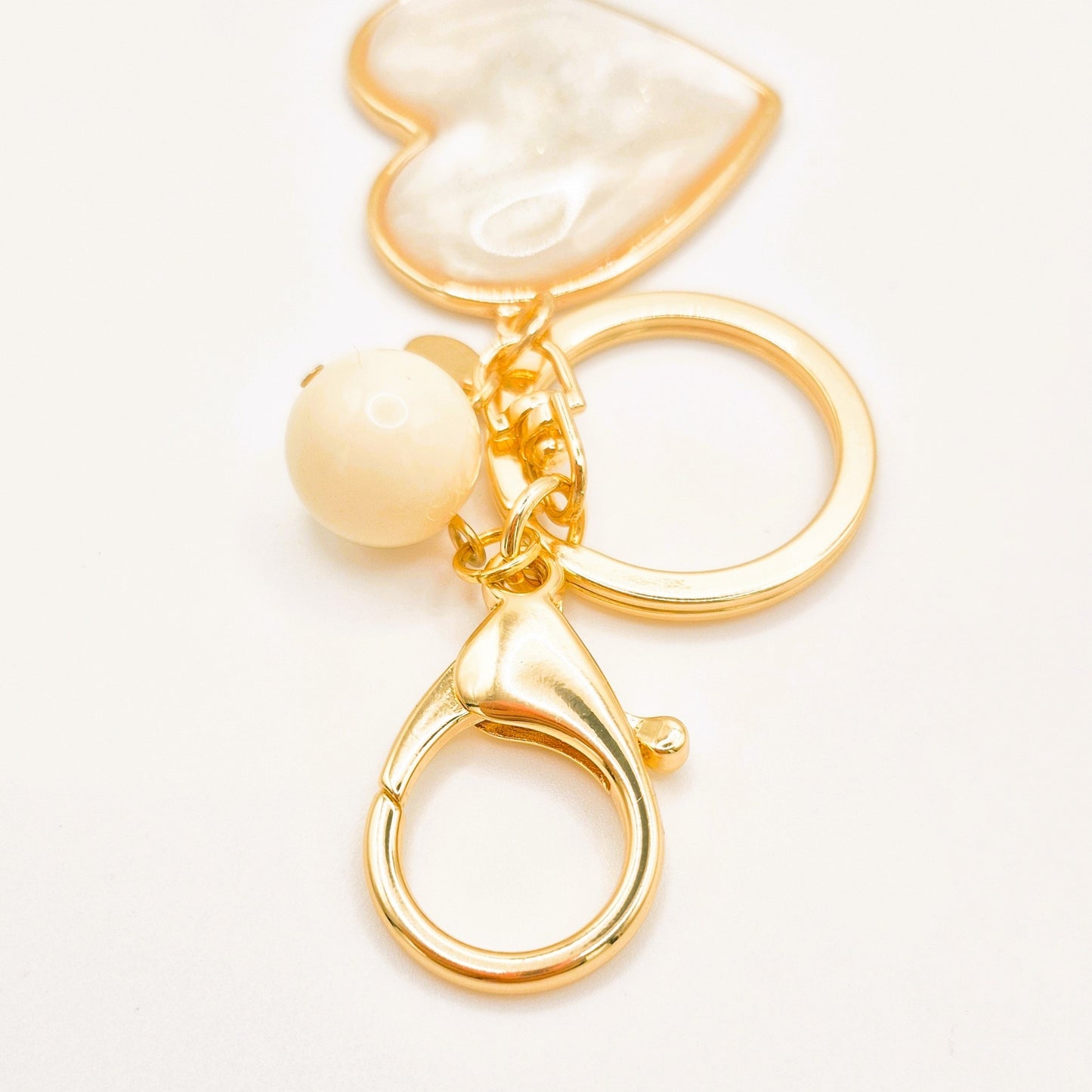 Charm Corazón Perla