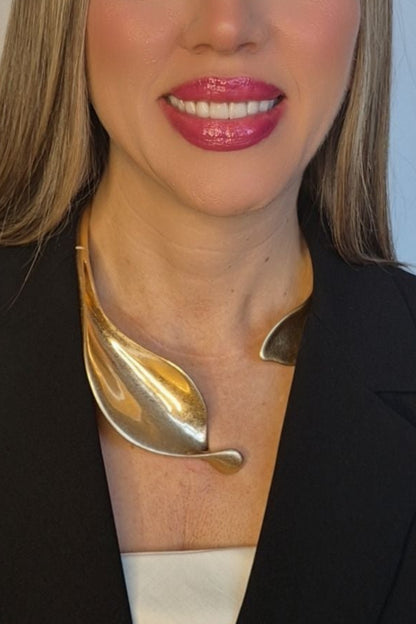 Collar Hoja de Oro