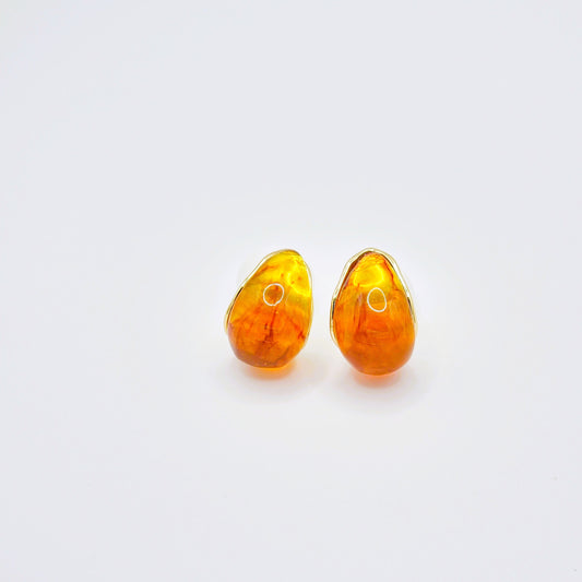 Pendientes Gota de Ámbar