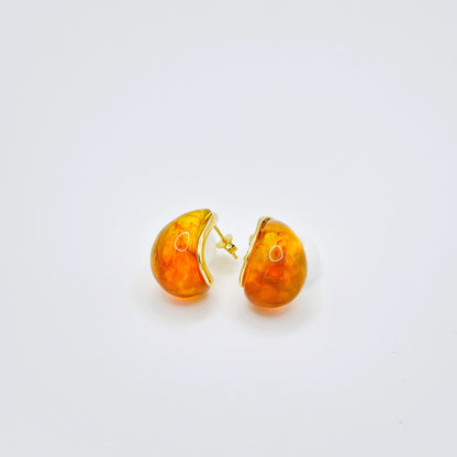 Pendientes Gota de Ámbar