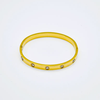Pulsera Brillo Urbano Dorada