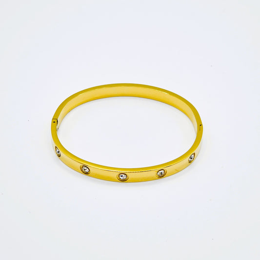 Pulsera Brillo Urbano Dorada