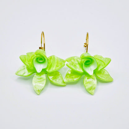 Pendientes Flor Lima