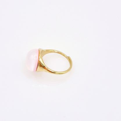 Anillo Beso Rosa
