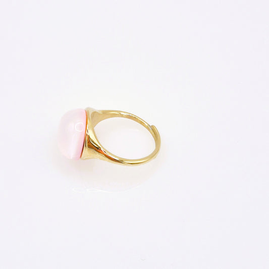 Anillo Beso Rosa
