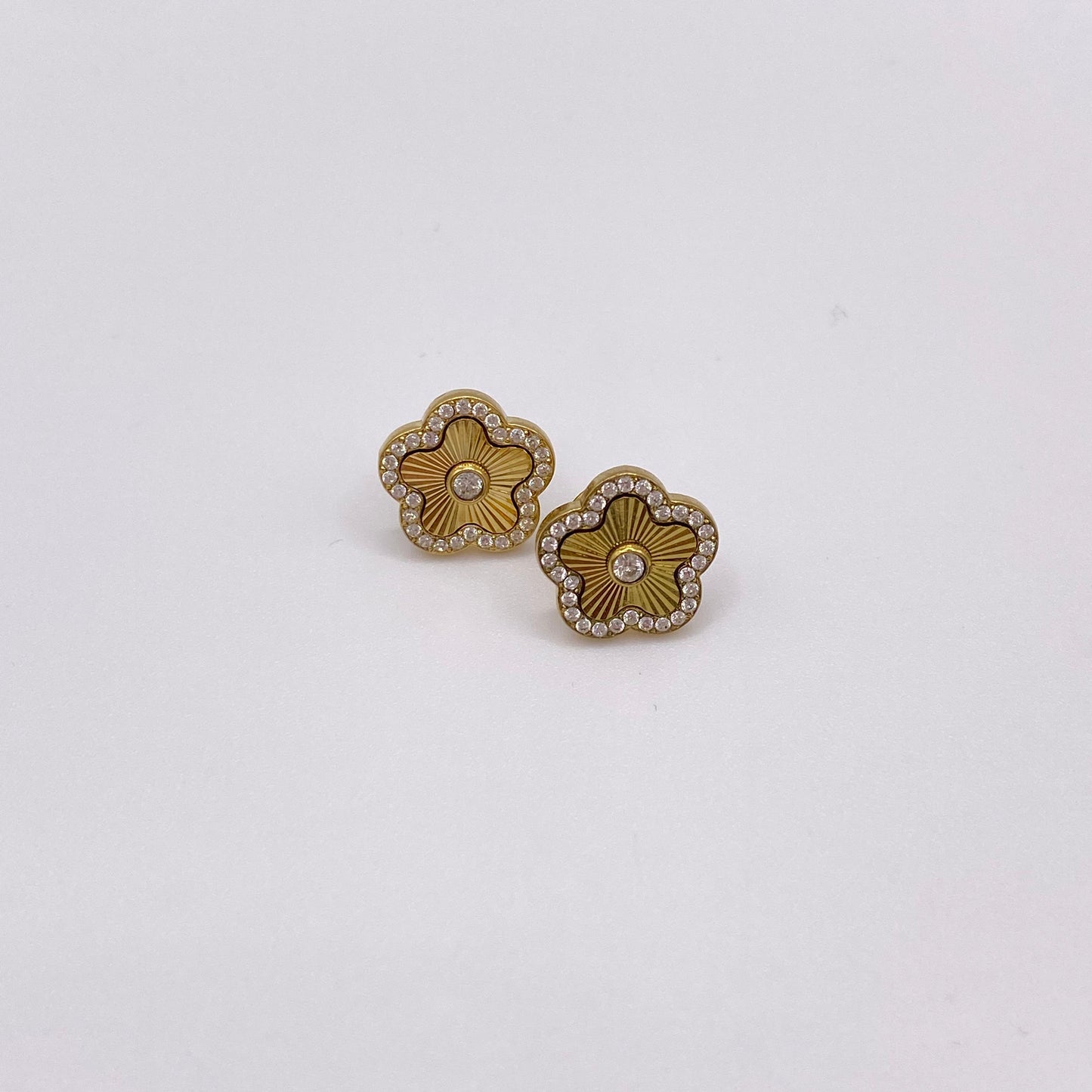 Pendientes Flor Circonitas