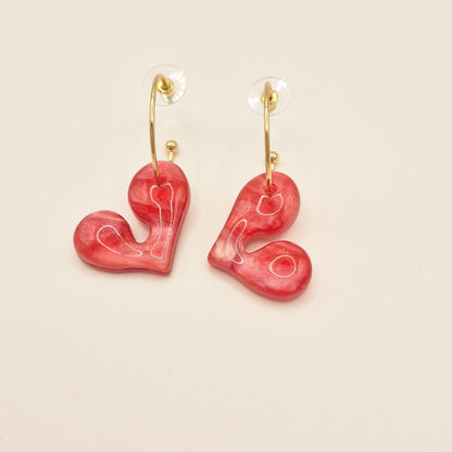 Pendientes Corazón Pasión