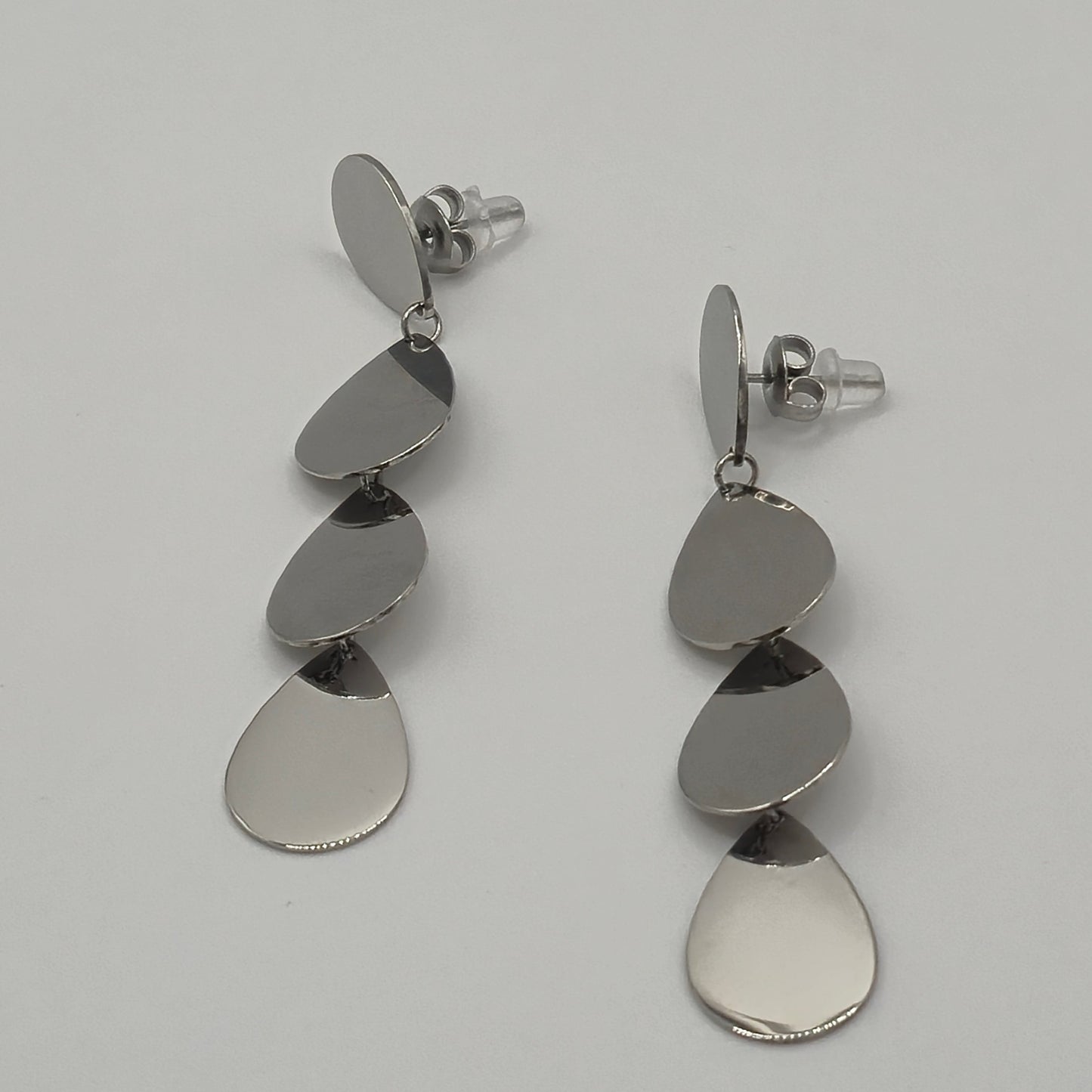 Pendientes Zoe Plateados