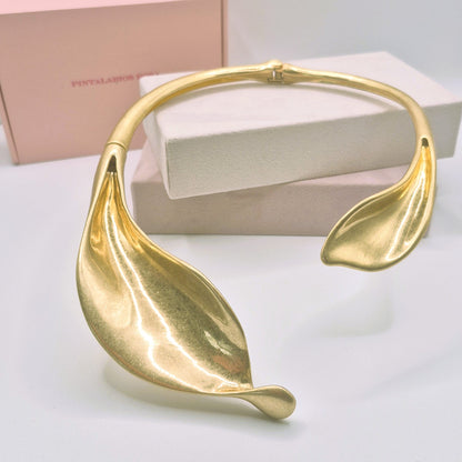 Collar Hoja de Oro