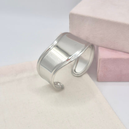 Brazalete Alba Plateado