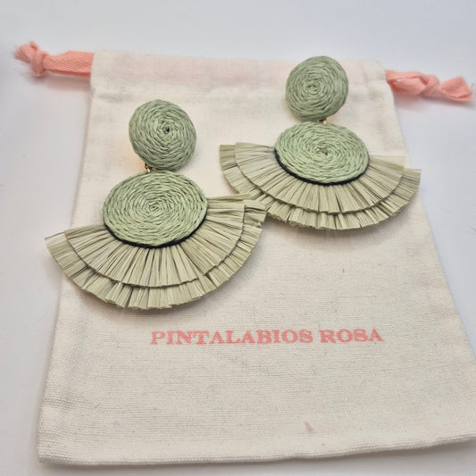 Pendientes Maya Verde