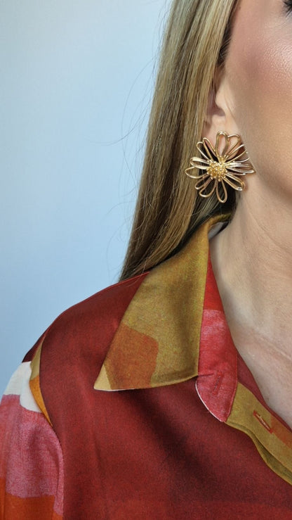 Pendientes Margaritas del Sol