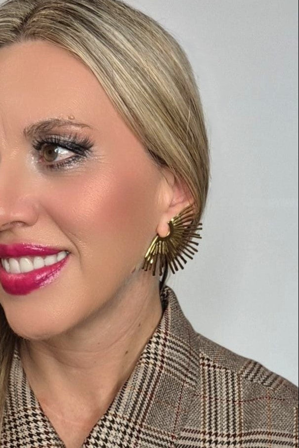 Pendientes Abanico