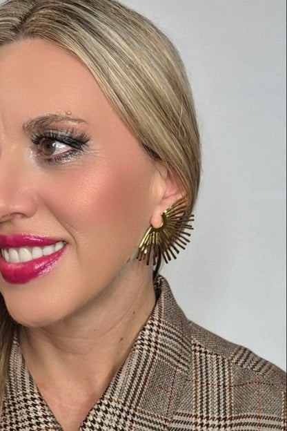 Pendientes Abanico